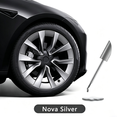 Wheel Rims Touch Up Paint for Tesla 2024+ Model 3 Highland - DIY Curb Rash Repair with Color-matched Touch Up Paint