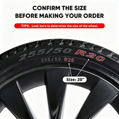 Tesla Model Y Rim Protector for 20" Induction & 21" Uberturbine Wheels