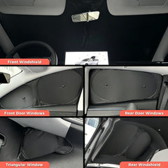 Privacy & Thermal Insulation Sunshade Curtains for Tesla Model Y Juniper 2025+