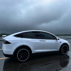 Aluminum Alloy Wheel Rim Protectors (Tesla Body Color Match) – for All Tesla Models