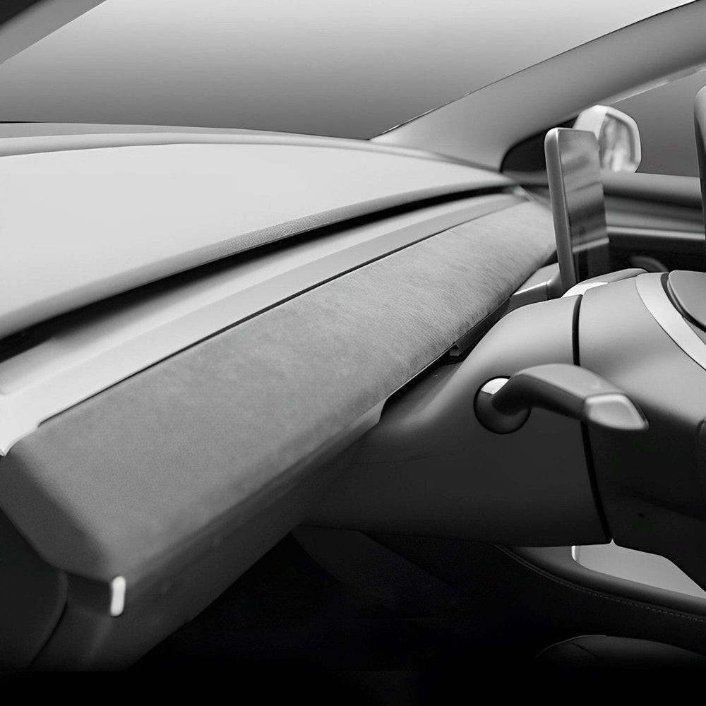 Alcantara Dashboard Cover For Tesla Model 3/Y (2017-2023) - T-Launch