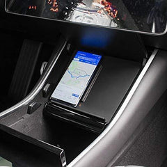 Wireless Phone Charging Pad For Model 3/Y (2017-2020) - TESLAUNCH