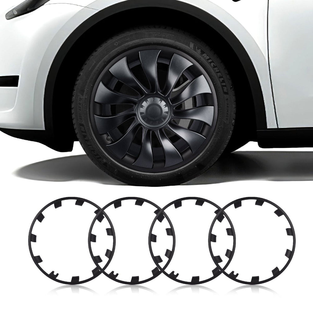 Model Y Rim Protector for 21'' Uberturbine and 20'' Induction Wheel Ultimate Protection Refreshed Wheels(4 Pack) - T-Launch