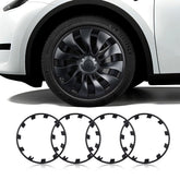 Model Y Rim Protector for 21'' Uberturbine and 20'' Induction Wheel Ultimate Protection Refreshed Wheels(4 Pack) - T-Launch