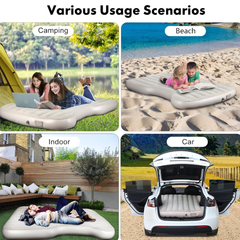 Portable Auto Inflatable Camping Mattress for Tesla Model Y - T-Launch