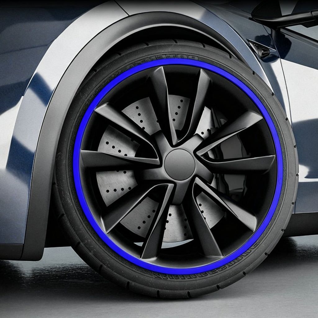 Aluminum Alloy Wheel Rim Protector- Fits All Cars (4pcs）