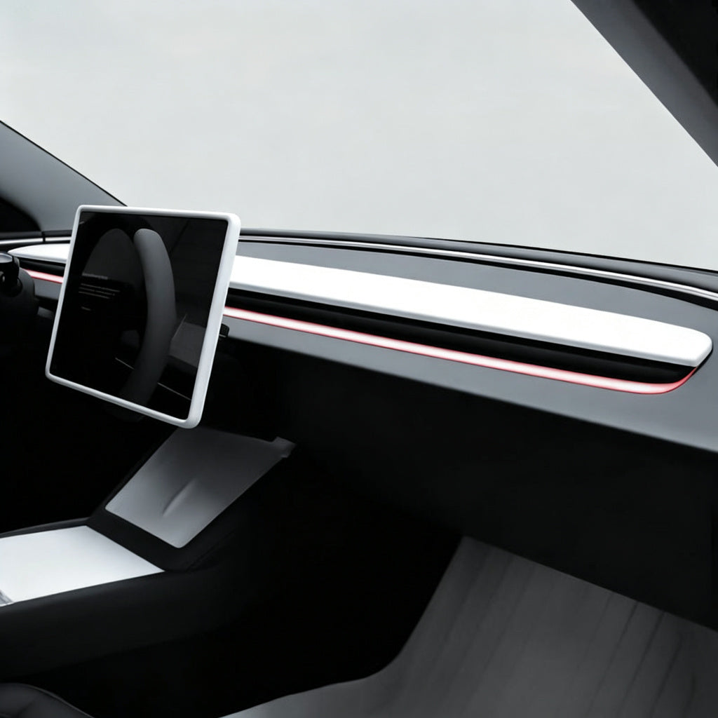 White Interior Upgrade Kit for Tesla Model 3 Highland 2024+
