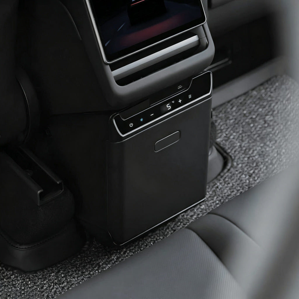 Rear Seat Refrigerator for 2026 Model Y Juniper