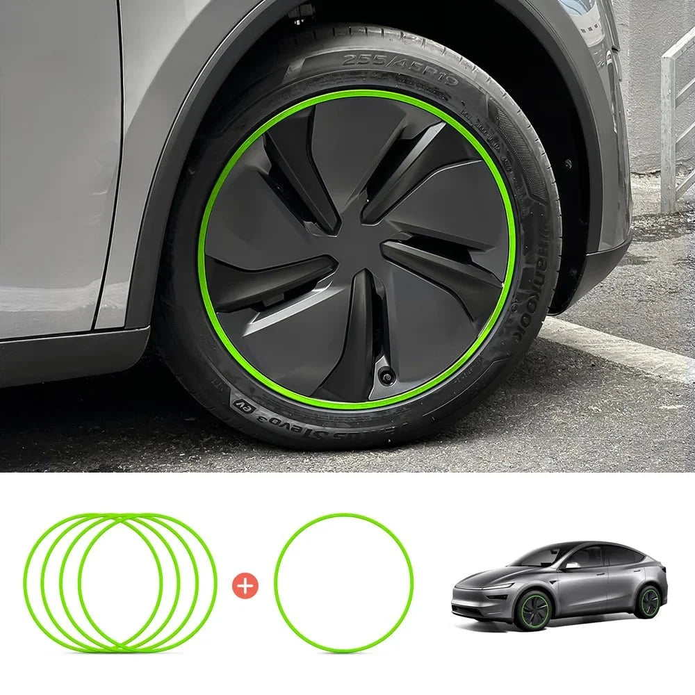19'' Crossflow Aluminum Alloy Wheel Rim Protectors for Tesla Model Y Juniper 2025+ - T-Launch