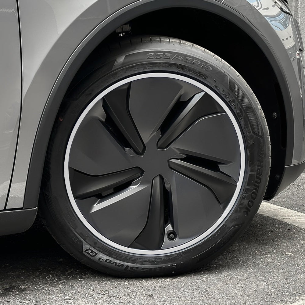 19'' Crossflow Aluminum Alloy Wheel Rim Protectors for Tesla Model Y Juniper 2025+ - T-Launch