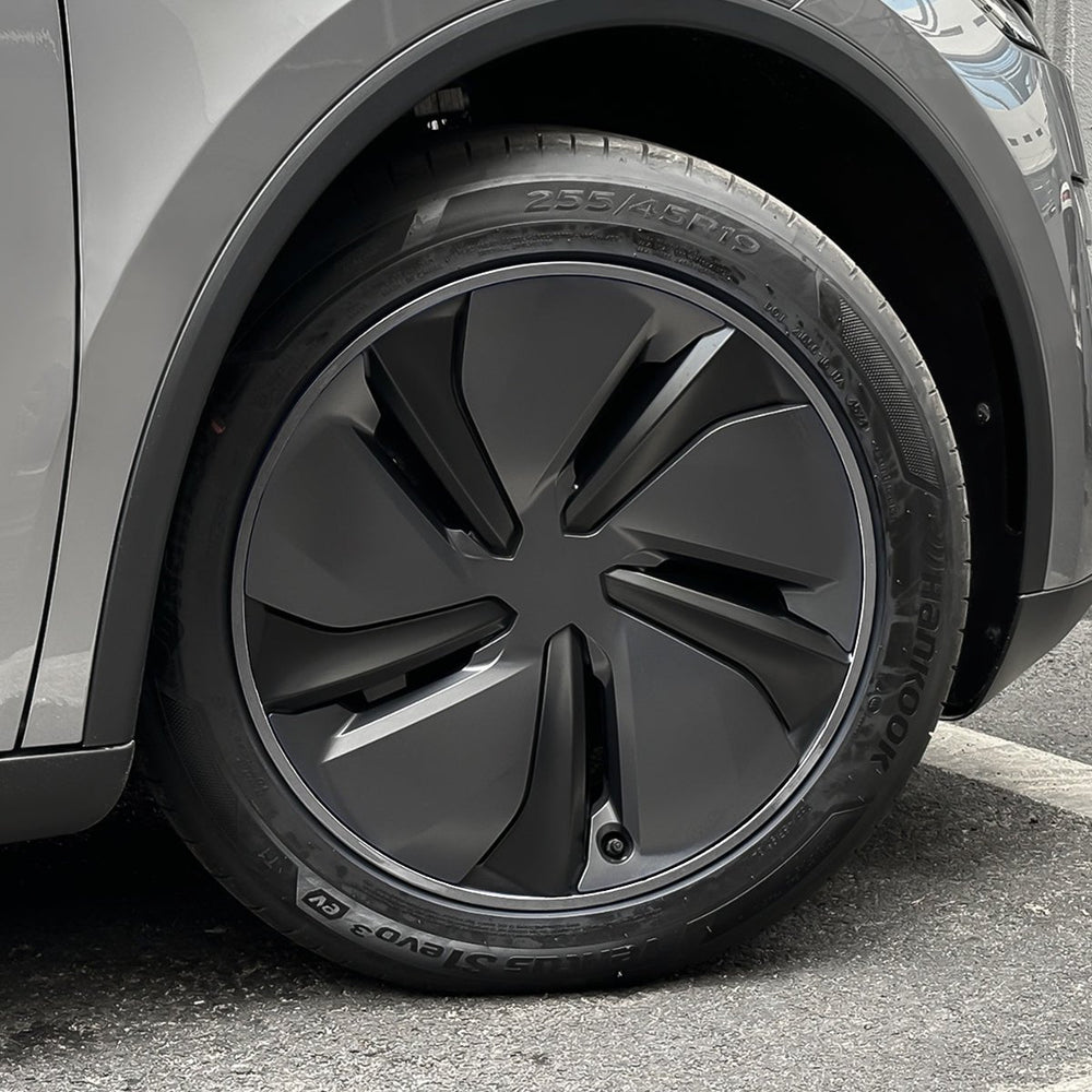 19'' Crossflow Aluminum Alloy Wheel Rim Protectors for Tesla Model Y Juniper 2025+ - T-Launch