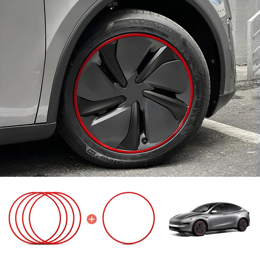 19'' Crossflow Aluminum Alloy Wheel Rim Protectors for Tesla Model Y Juniper 2025+ - T-Launch