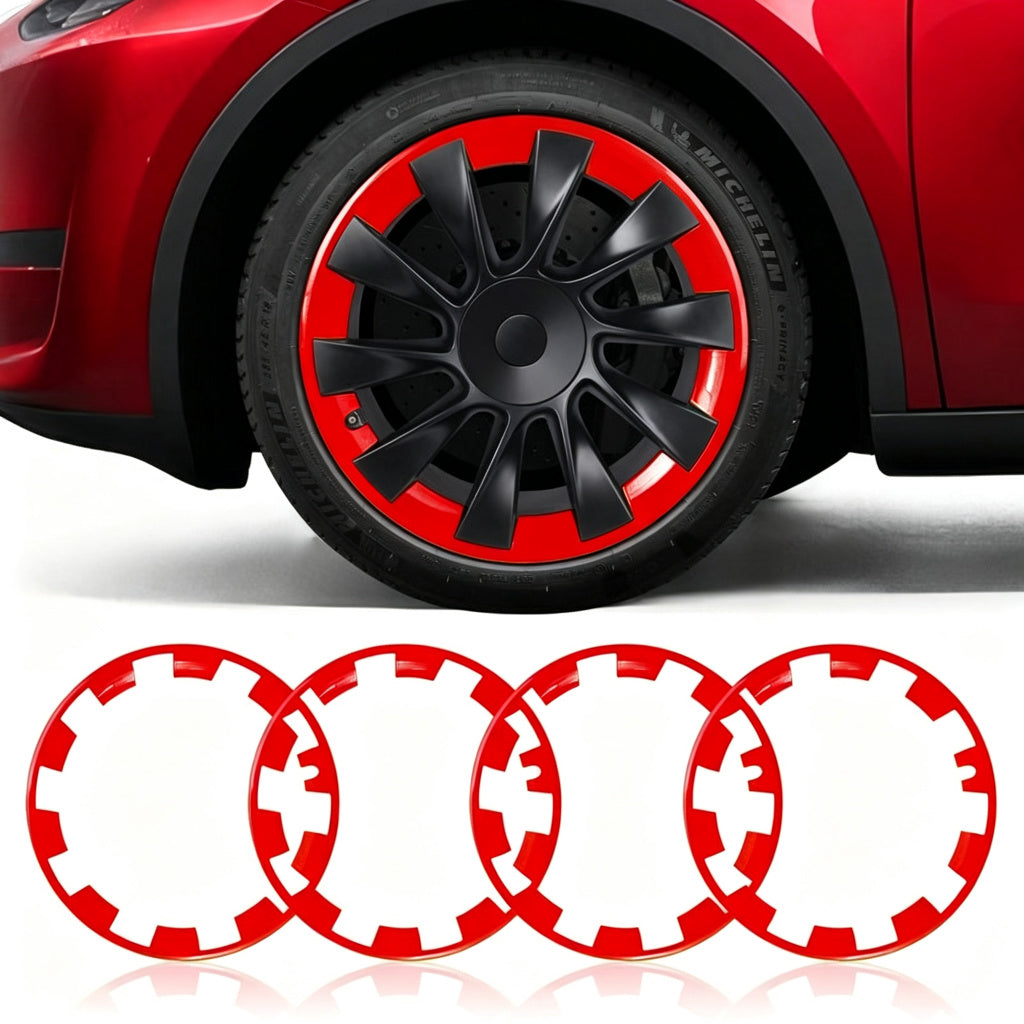 Model Y Rim Protector for 21'' Uberturbine and 20'' Induction Wheel Ultimate Protection Refreshed Wheels(4 Pack)