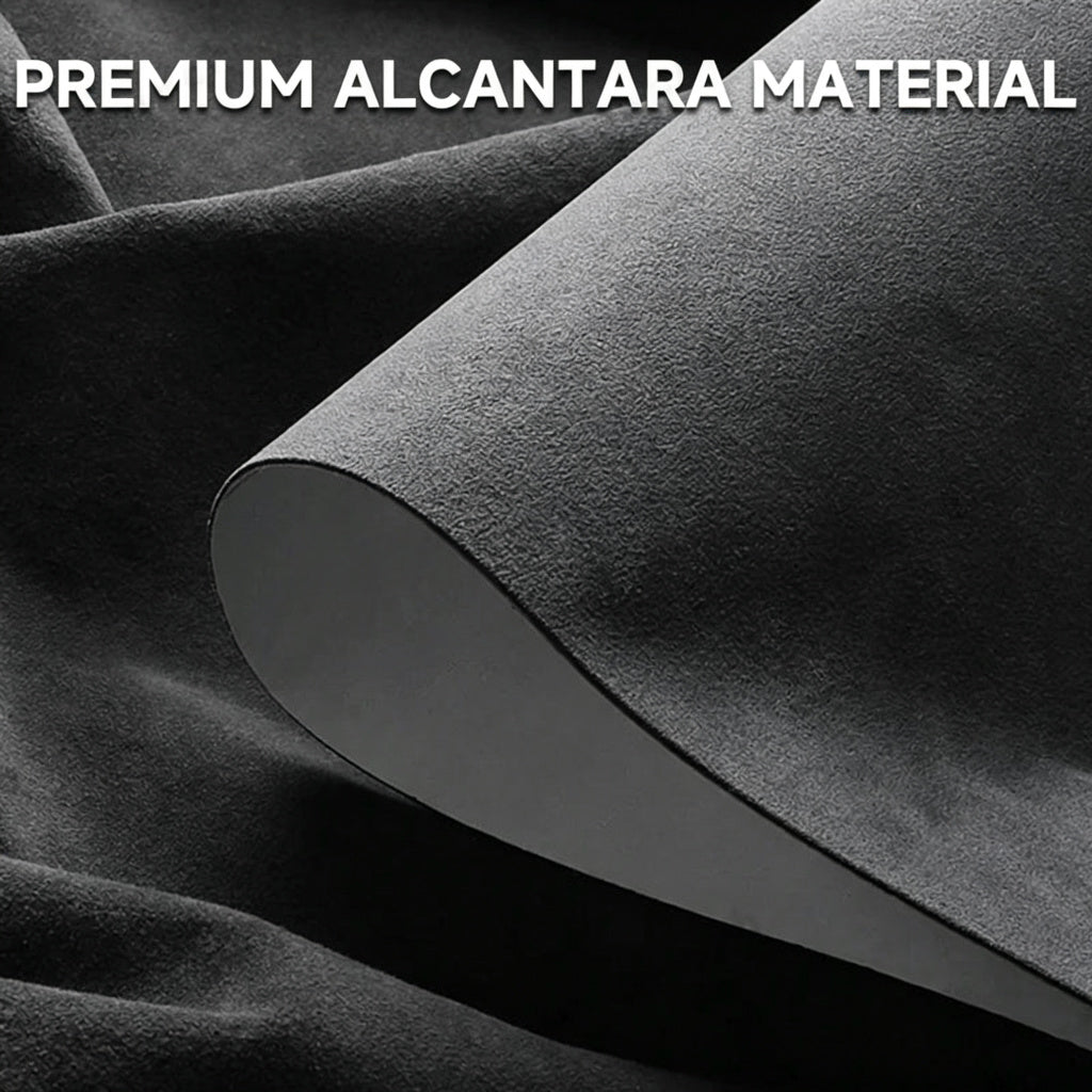 Alcantara Center Console Sticker Cover For Tesla Model 3/Y (2017-2023)