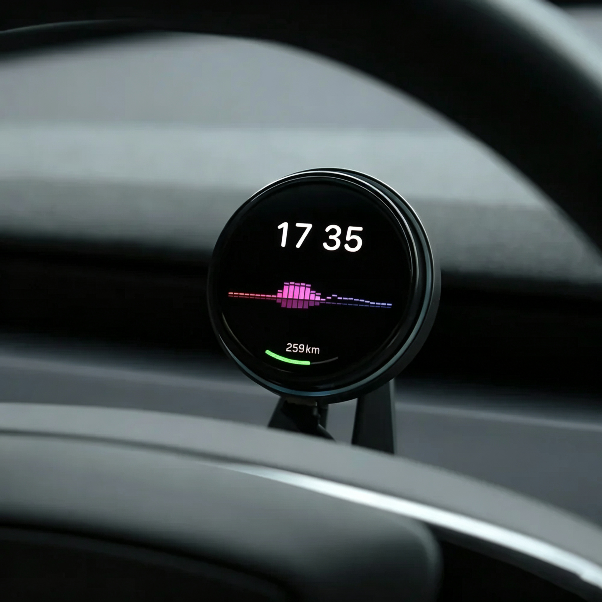 Dashboard Steering Wheel Phone Holder Magnetic Magsafe Wireless Charging Phone Holder For Tesla Model 3 / Y (2017-2025)