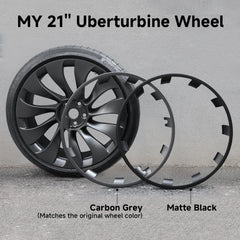 Model Y Rim Protector For 21'' Uberturbine and 20'' Induction Wheel Ultimate Protection Refreshed Wheels(4 Pack)