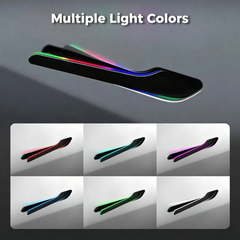 Electric Door Handle for Tesla Model 3/Y - Automatic Pop Up, RGB Light Strip (4 Pcs)