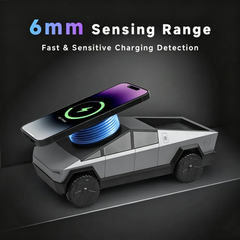 Cybertruck Wireless Charger 3-in-1 Charging Stand for All Cars