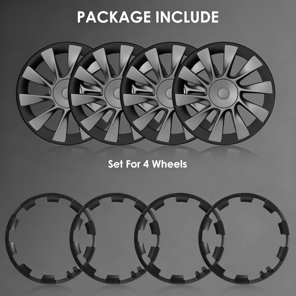 Tesla Model Y Rim Protector for 20" Induction & 21" Uberturbine Wheels