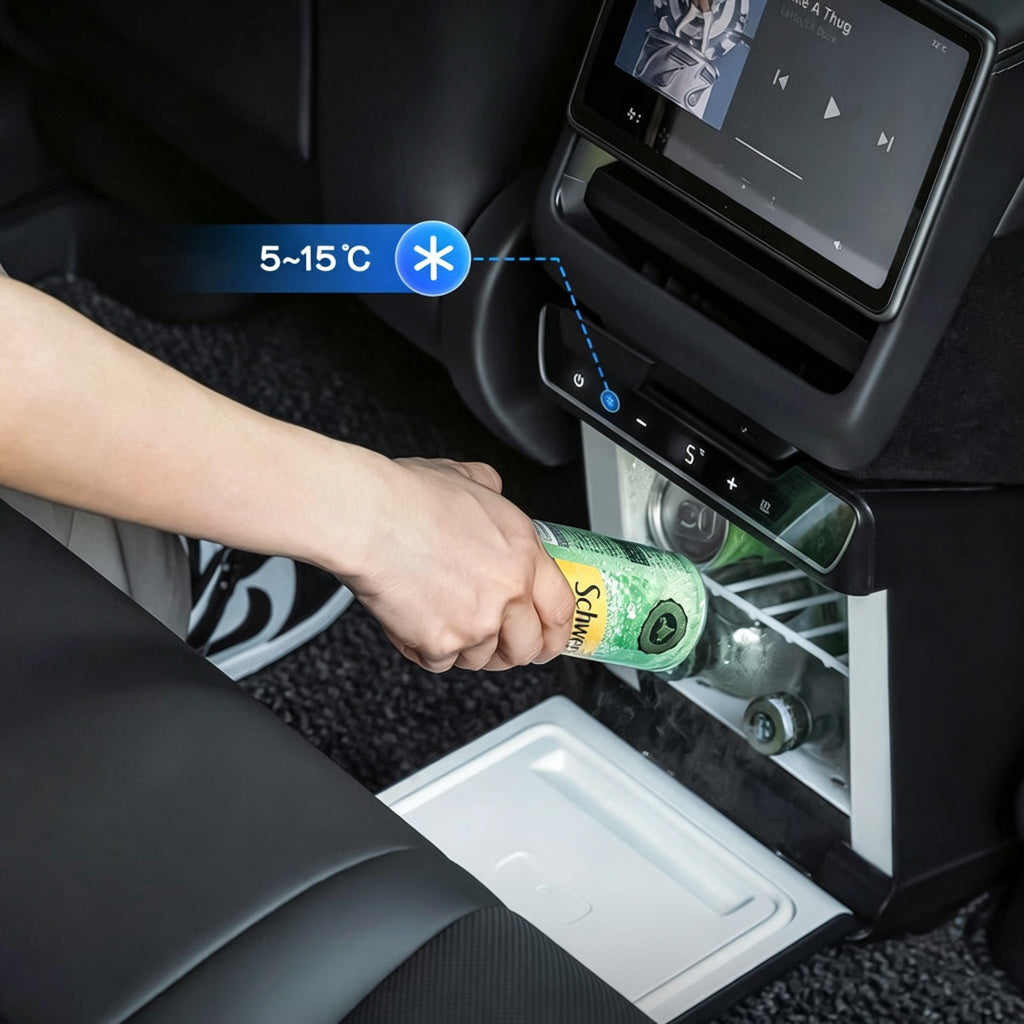 Rear Seat Refrigerator for 2026 Model Y Juniper