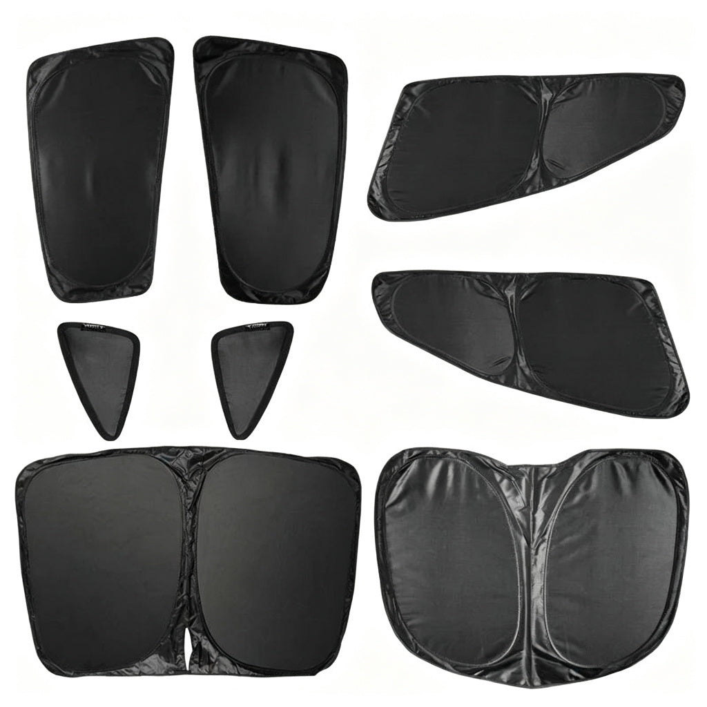 2017+ Model 3 Sun Visor for Tesla- Privacy and Thermal Insulated Sunshades Curtains