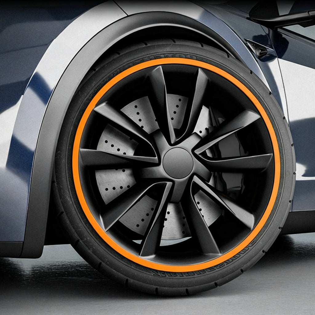 Aluminum Alloy Wheel Rim Protector- Fits All Cars (4pcs）