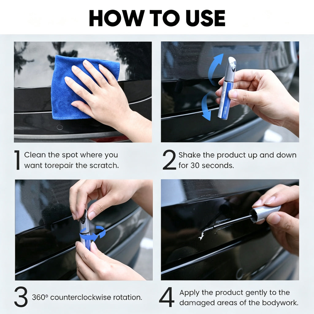 Color Paint Repair Pen for Tesla Model Y Juniper - OEM Original Touch Up Paint Pen