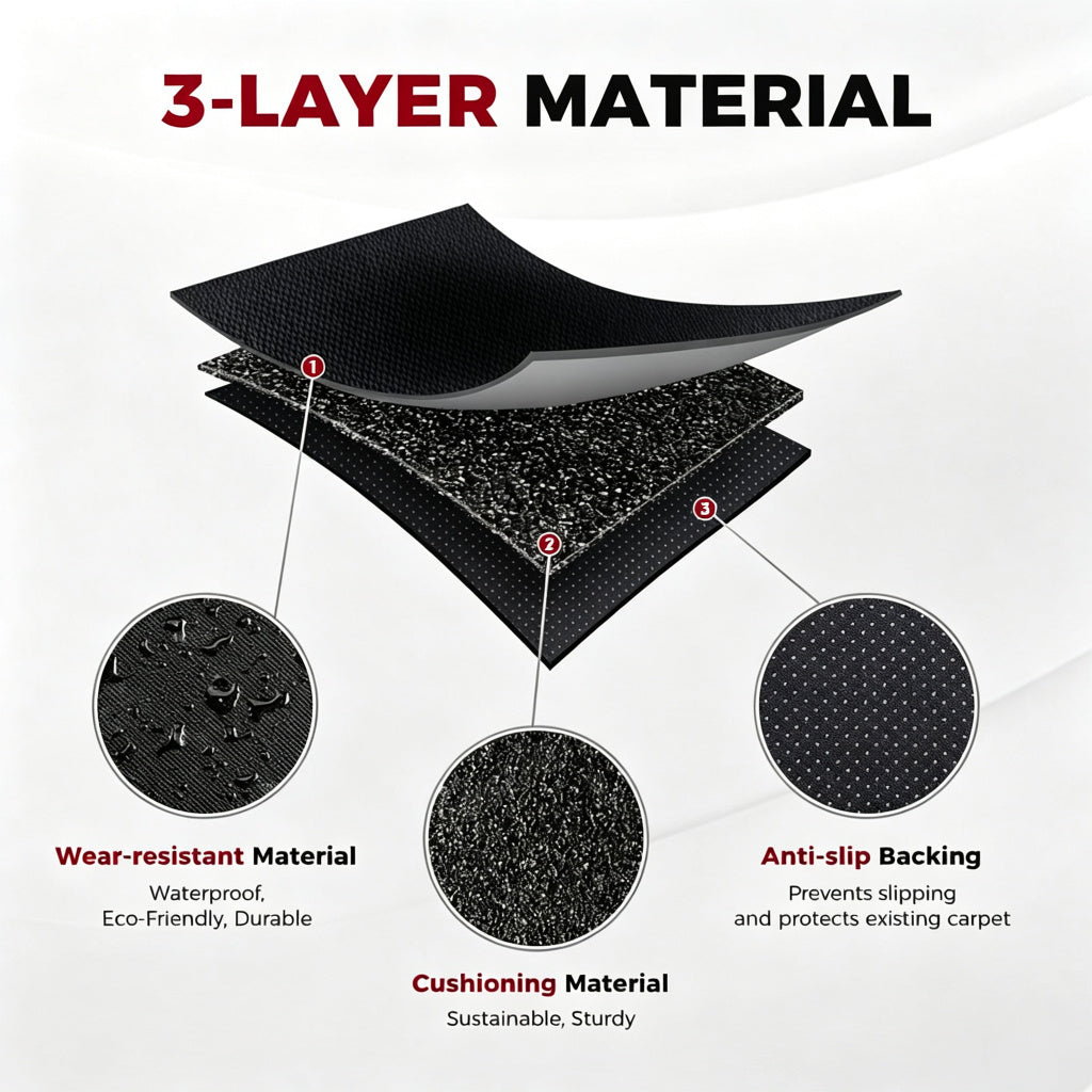 All-Weather TPE Floor Mats & Cargo Liners Set for 2026 New Tesla Model Y Standard/RWD/AWD