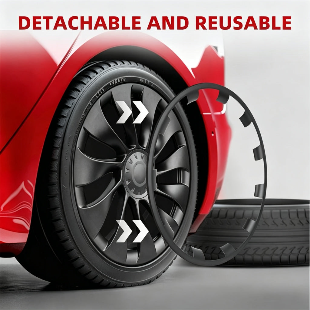 All-in-one Rim Protector for Tesla Model 3 Performance 20-inch Uberturbine Wheel