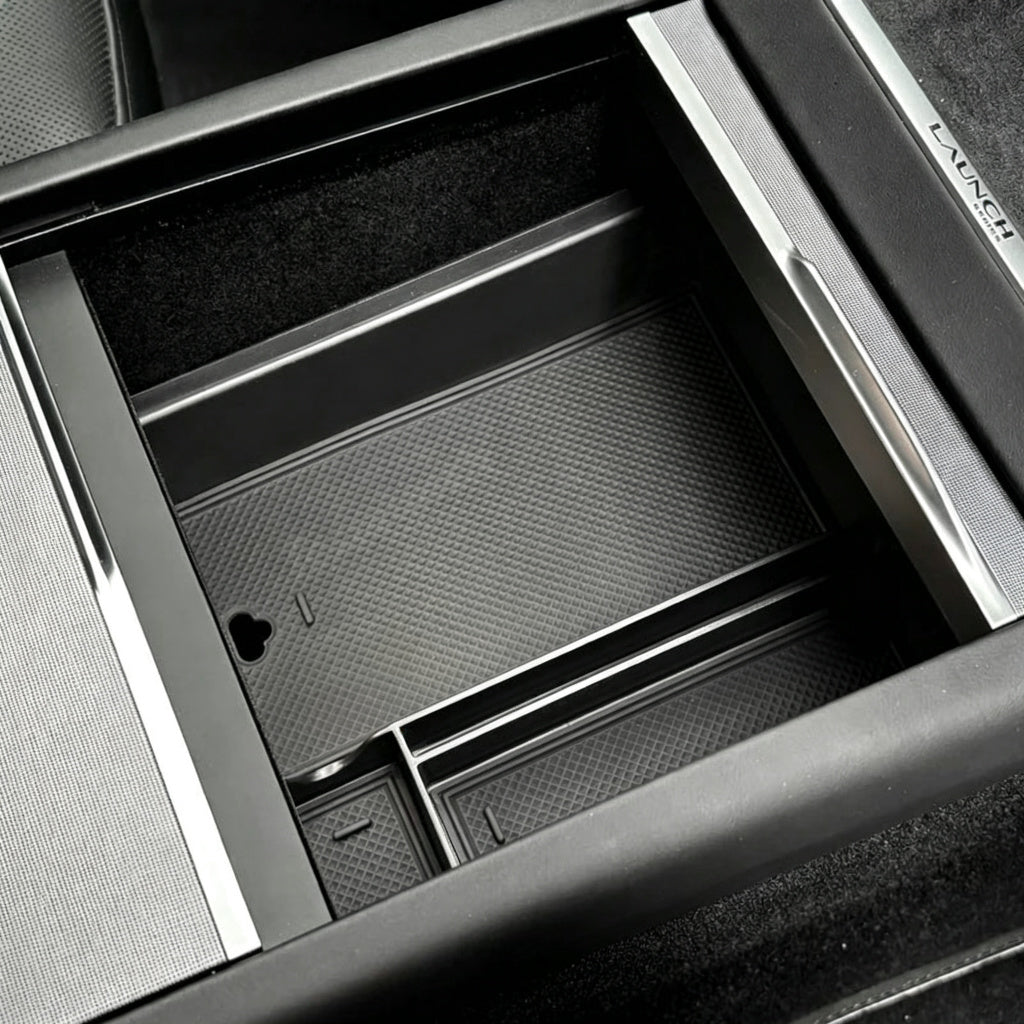 Center Console Organizer and Armrest Box for Tesla Model Y Juniper 2025+