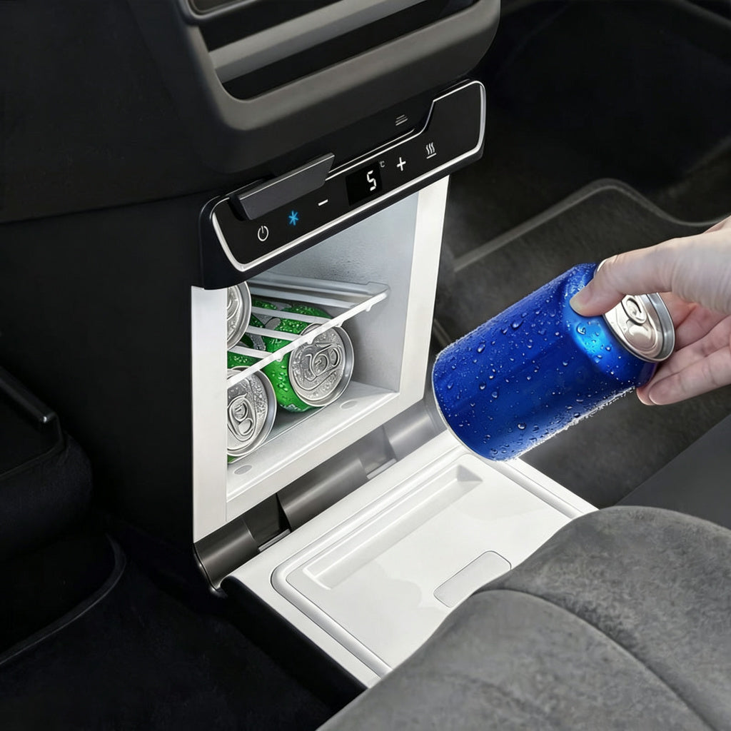 Rear Seat Refrigerator for 2026 Model Y Juniper