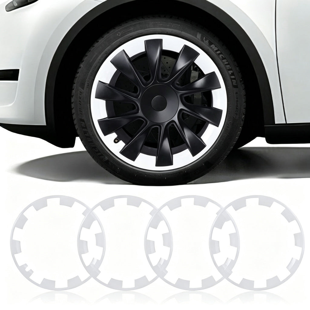 Model Y Rim Protector for 21'' Uberturbine and 20'' Induction Wheel Ultimate Protection Refreshed Wheels(4 Pack)