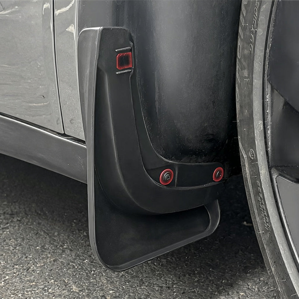 No-Drill Front & Rear Fender Mud Flaps for Tesla Model Y Juniper 2025+（4 PCS）