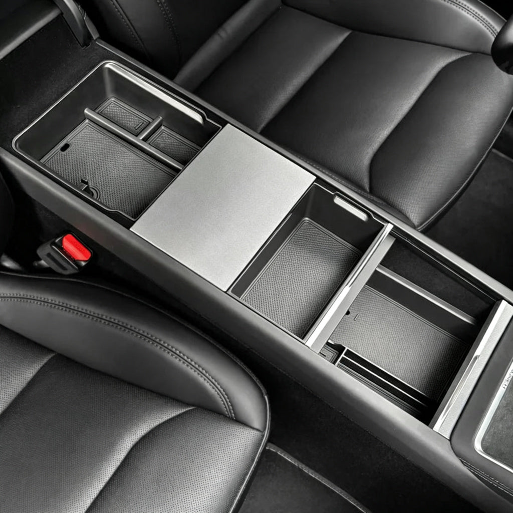 Center Console Organizer and Armrest Box for Tesla Model Y Juniper 2025+
