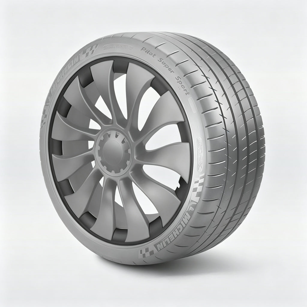 All-in-one Rim Protector for Tesla Model 3 Performance 20-inch Uberturbine Wheel