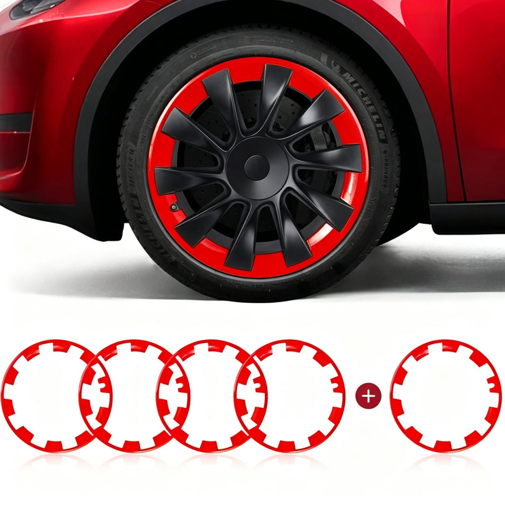 Model Y Rim Protector for 21'' Uberturbine and 20'' Induction Wheel Ultimate Protection Refreshed Wheels(4 Pack)