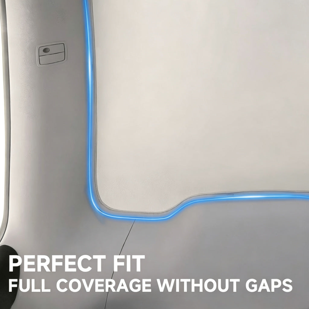 Split Nano Ice Crystal Glass Roof Sunshade for Tesla Model Y Juniper 2025+