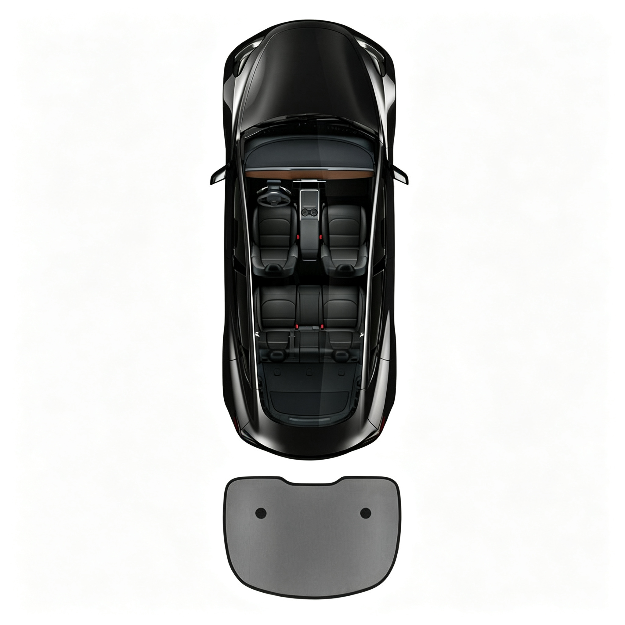 Model Y Mesh Side Window Sunshade - Whole Car Sun Visor (2020-2025)