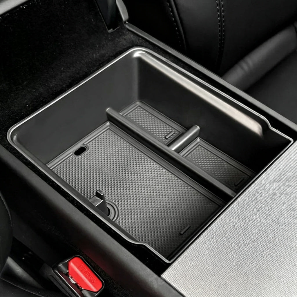 Center Console Organizer and Armrest Box for Tesla Model Y Juniper 2025+