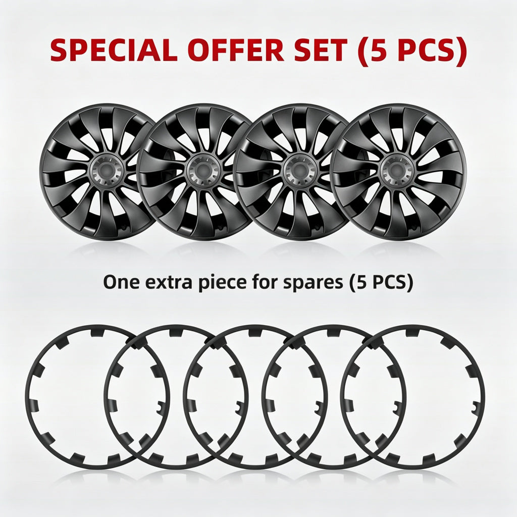 All-in-one Rim Protector for Tesla Model 3 Performance 20-inch Uberturbine Wheel