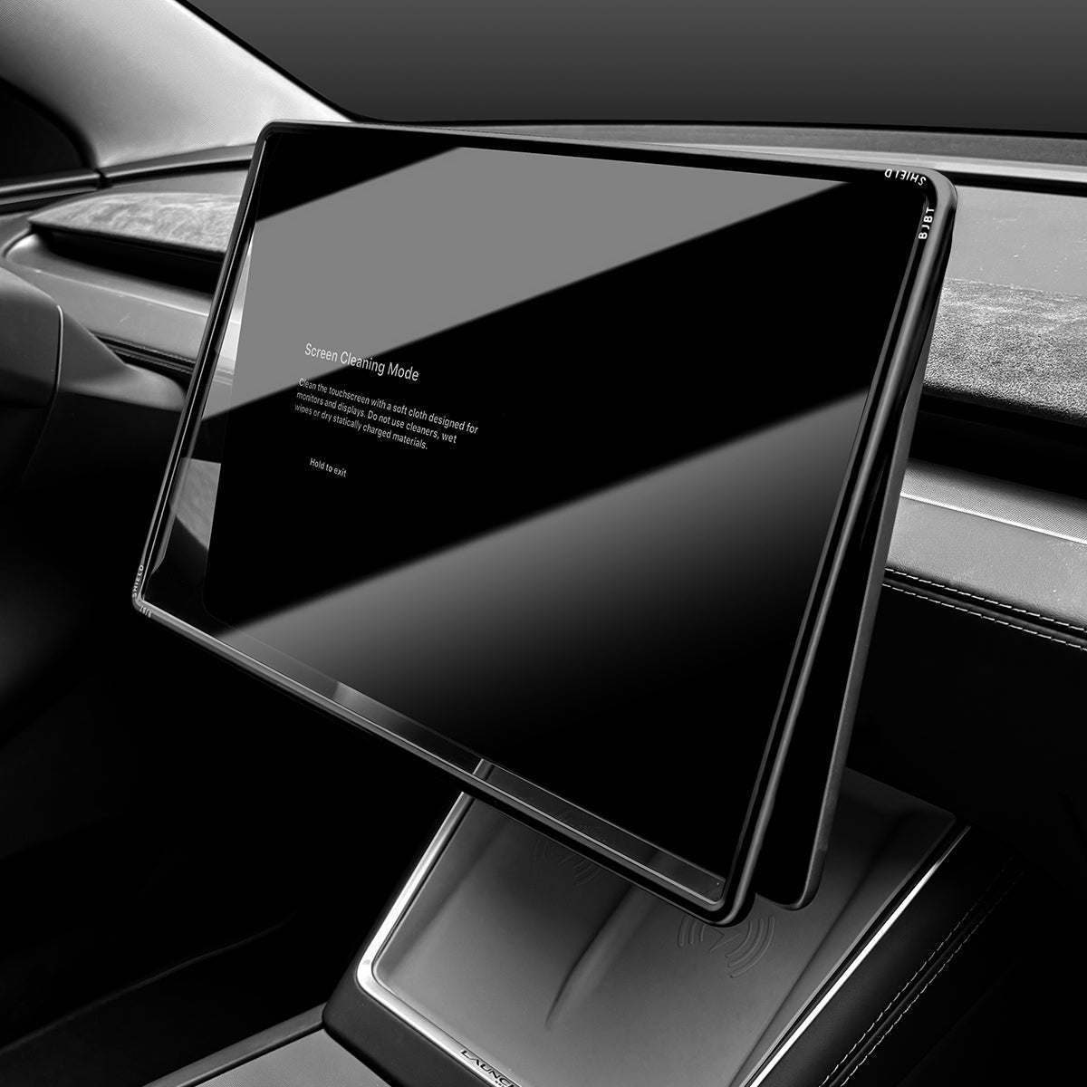 All-in-One Central Screen Tempered Glass & Frame Cover for Tesla Model 3/Y