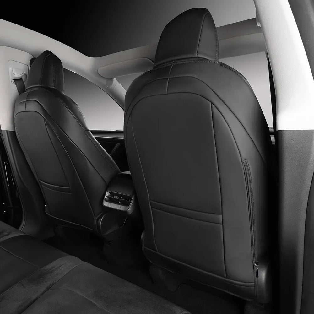 Alcantara All-Inclusive Seat Cover for Tesla Model 3 (2018-2025+) / Model Y (2021-2025+) - T-Launch