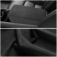 Alcantara Armrest Cover For Tesla Model 3/Y (2017+) - T-Launch