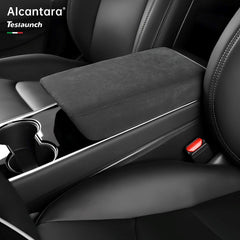 Alcantara Armrest Cover For Tesla Model 3/Y (2017+) - T-Launch