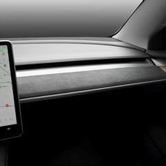 Alcantara Dashboard Cover For Tesla Model 3/Y (2017-2023) - T-Launch