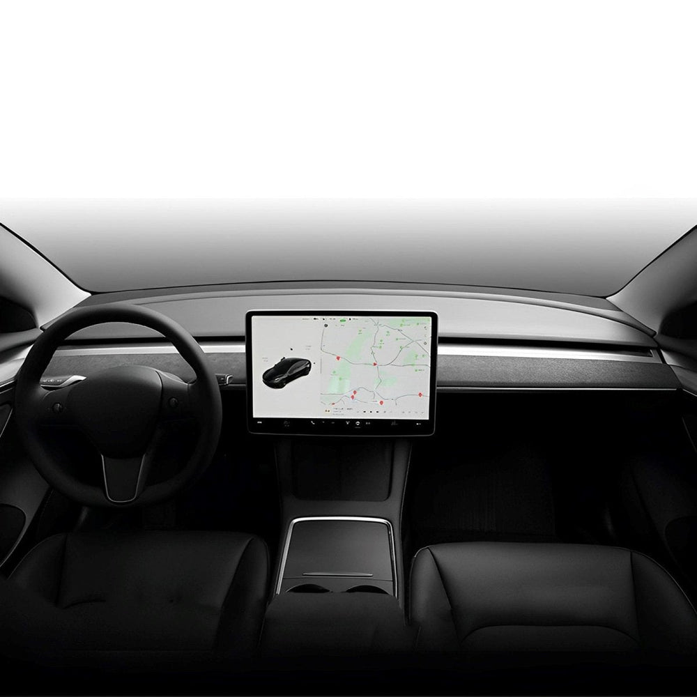 Alcantara Dashboard Cover For Tesla Model 3/Y (2017-2023) - T-Launch