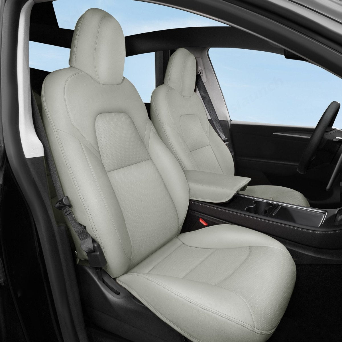 All-Inclusive 2012-2021 5 Seat Tesla Model S Seat Cover - T-Launch