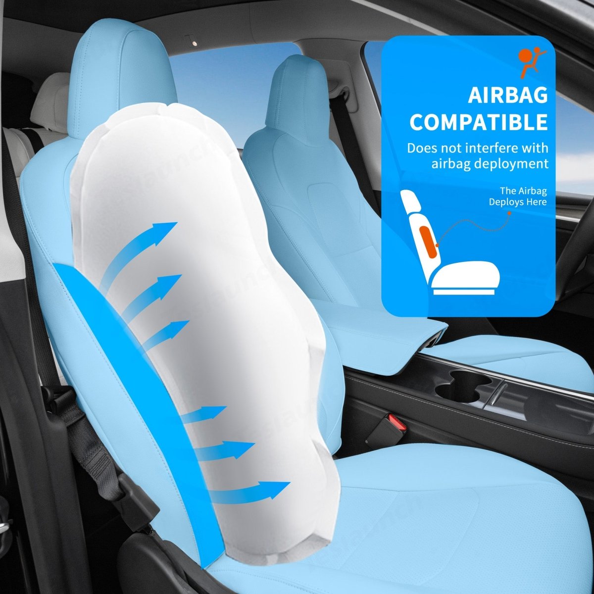 All-Inclusive 2015-2021 Model X Seat Cover for Tesla - T-Launch