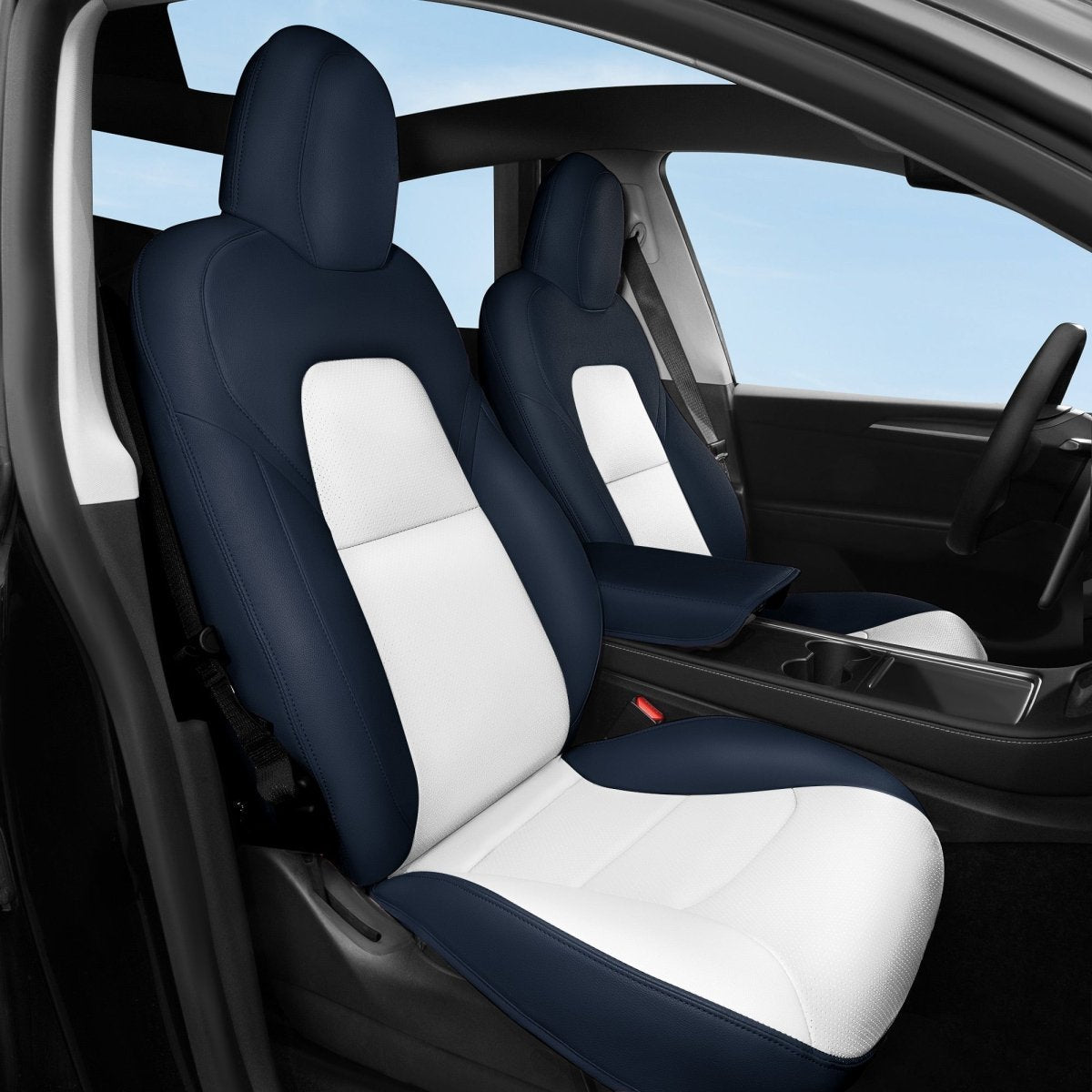 All-Inclusive 2018-2023 Model 3 Seat Cover for Tesla - T-Launch