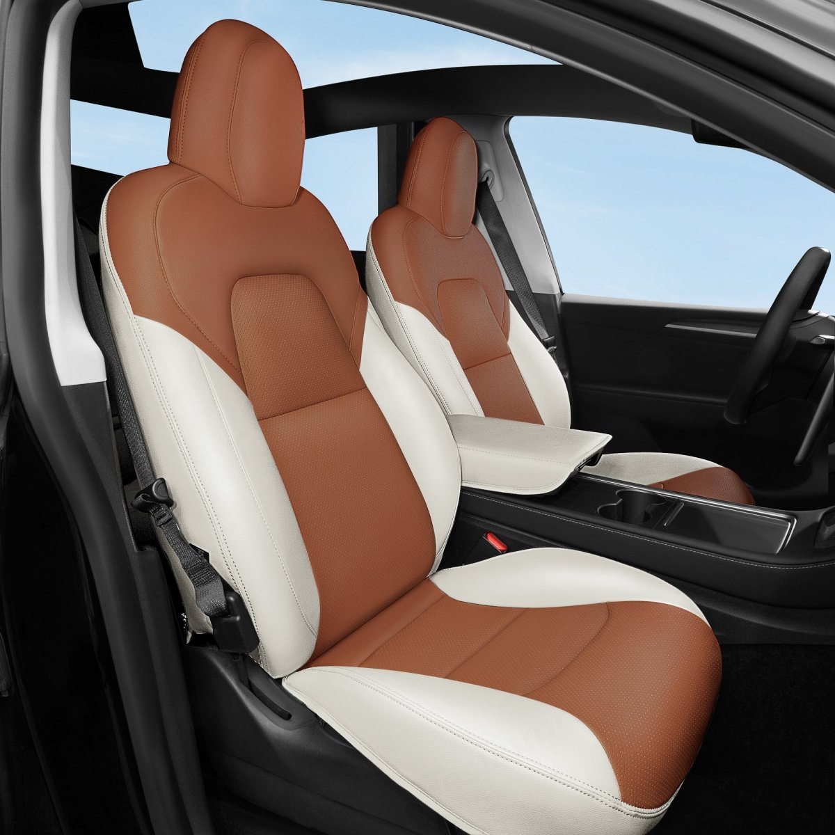 All-Inclusive 2018-2023 Model 3 Seat Cover for Tesla - T-Launch